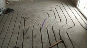 теплые полы а штробе (подготовка)