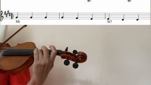 Spanish romance violin tutorial/close up/sheet music/accompaniment/play along
