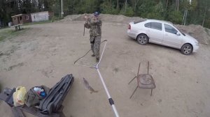 Ловля КАРПА ОСЕНЬЮ с ПАПОЙ! БЕШЕНЫЙ клев на ФИРМЕННУЮ прикормку!