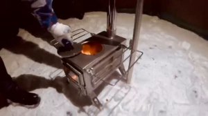 Походные печи Winnerwell. Печь-камин Winnerwell Nomad View 1G M (тест Mybiggame)