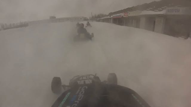 winter kart 2015 \ onboard Brovkin Kirill\ 4 round race 1 смотреть онлайн