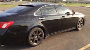 Lexus ES 350 2007 Black on Black Rims!!!