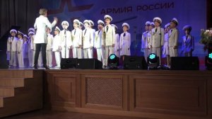 Серебряные трубы, муз.А.Гилева, сл.П.Каликина. Хор студии "Юные Александровцы", п/р Инессы Грицай