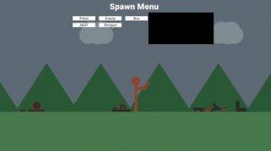 Gameplay of my game (Stickman Sandbox)