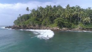Surfing at Anantara Peace Haven Tangalle Resort
