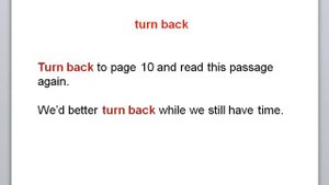 Грамматика английского языка. Фразовый глагол  turn
