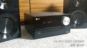 LG 미니 오디오 CM2460 음향테스트