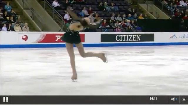 Four Continents 2012 Ladies SP - Yea-Ji YUN смотреть онлайн