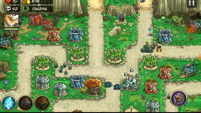 Kingdom Rush Origins ? прохождение в режиме выживания ? (бесконечные волны) "Сумеречное вторжение"