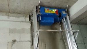 DERUTU automatic wall plastering rendering machine