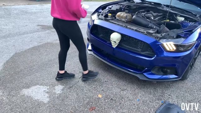 I TURNED my Mustang GT into THIS... *SPOOKY SEASON* смотреть онлайн