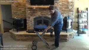 Видеообзор. Портативный газовый гриль Napoleon TravelQ-285X (складной)