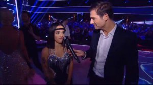 Alizée - Week 7 - Backstage - An interview before prime show 