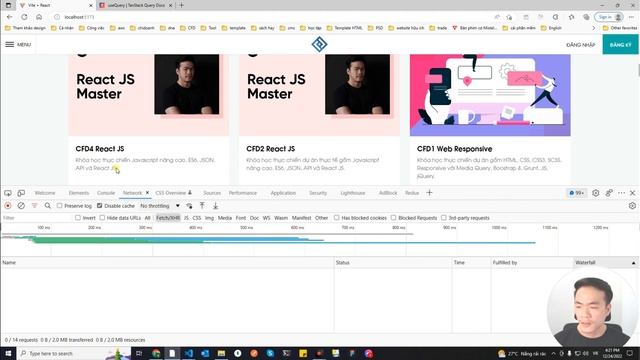 Free React Course - Học Tanstack useQuery bằng cách tự xây dựng lại - spacedev.vn смотреть онлайн