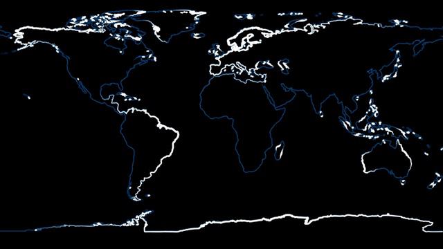 ! 11 часов! Популярная заставка для ТВ и Монитора карта мира ночь релаксация Красивы фон смотреть онлайн