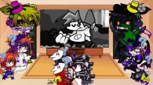 Afton family react suicide mouse vs fnf mod ( That it )