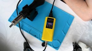 Паяльная станция 8858. Краткая инструкция по эксплуатация и настройке режимов.
