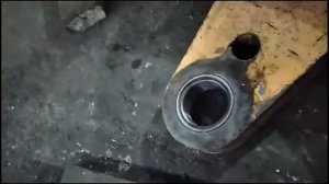 Ремонт задней каретки экскаватора погрузчика CASE 580 SX