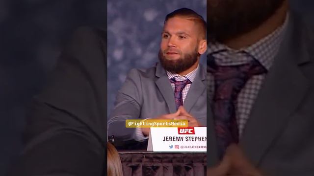 Conor McGregor Introduces Himself to Jeremy Stephens #ClassicConor