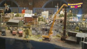 Огромная железная дорога, поезда и машинки. Идем в Гранд Макет Kids railway & cars models