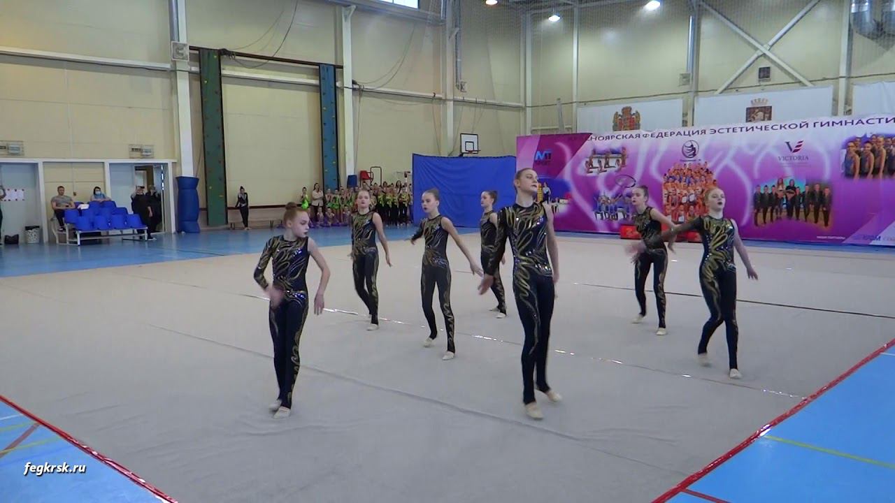 Команда МИРАЖ 14 16 лет Первенство Красноярска 14 марта
