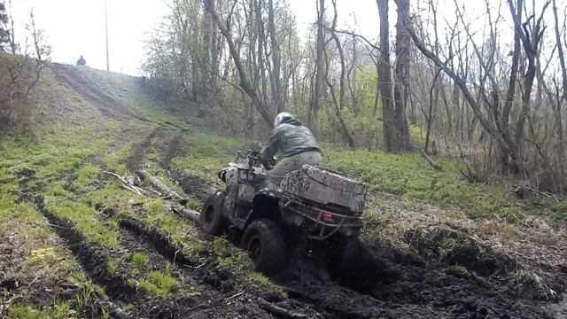 ПОКАТУШКИ НА КВАДРОЦИКЛАХ.  ГРЯЗЕМЕС.  ОФФРОАД