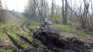 ПОКАТУШКИ НА КВАДРОЦИКЛАХ.  ГРЯЗЕМЕС.  ОФФРОАД