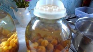 КОМПОТ ИЗ ВИНОГРАДА НА ЗИМУ