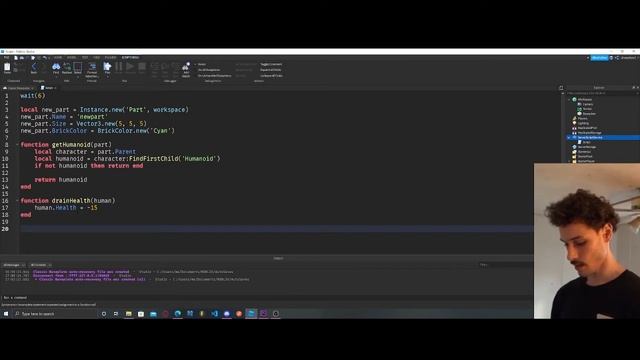 ROBLOX CODING TUTORIAL #1: How to Code in ROBLOX Studio for Beginners смотреть онлайн