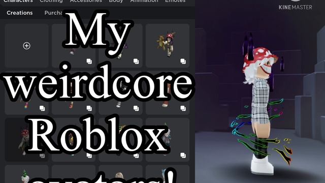 My Weirdcore Roblox Avatars! / _N0T~R34L~CH4RL13_ смотреть онлайн