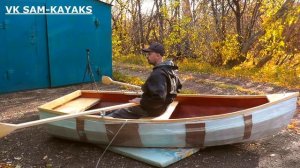Весельная ЛОДКА из ФАНЕРЫ
