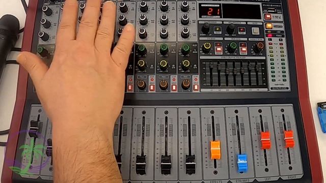 How To Use The Phenyx Pro PTX-400 10-Channel Audio Mixer With 256 DSP Effects