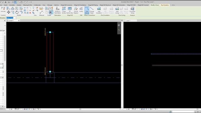 MagiCAD for Revit - Bölünmüş Projeler ve tek sistem. смотреть онлайн