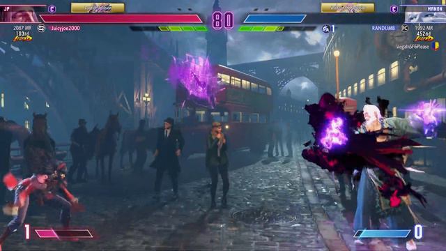 Randumb (👑3rd Master Rate Manon) vs JuicyJoe2000 (9th Master Rate JP) [With Frame Data] смотреть онлайн