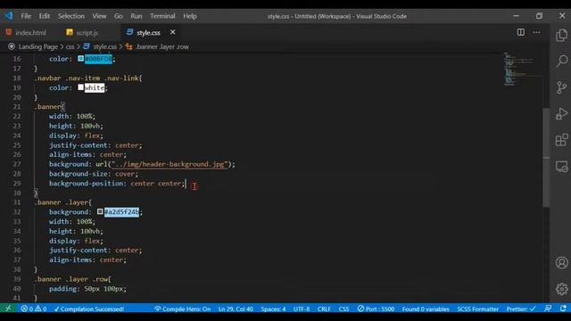#1 Landing Page using CSS and Bootstrap with Source code смотреть онлайн
