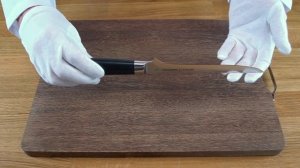 Обзор дамасских кухонных ножей Samura Damascus