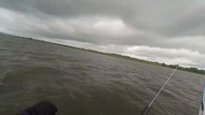 Шатское водохранилище. Учимся кайтить на воде.