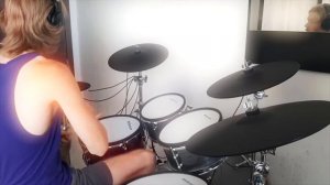 Bon Jovi - Livin On a Prayer - Drum Cover - Millenium MPS-1000 E-Drum Set