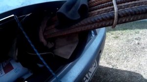 39  Перевозка арматуры на участок