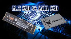 М.2 SSD vs SATA SSD. Samsung 970 EVO vs Kingston SA400S37120G какое SSD лучше Отличия в скорости SSD