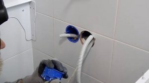 Дублирование электро розеток под столешницу в ванной