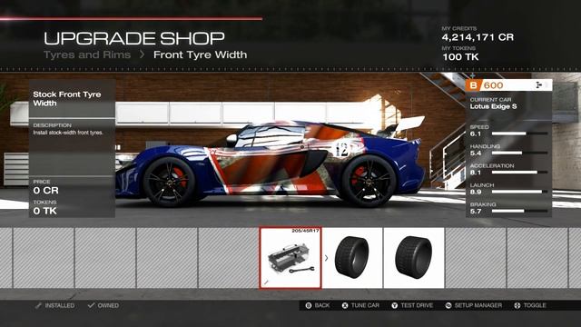 Forza 5 Build and Tuning Tutorial Lotus Exige B Class смотреть онлайн