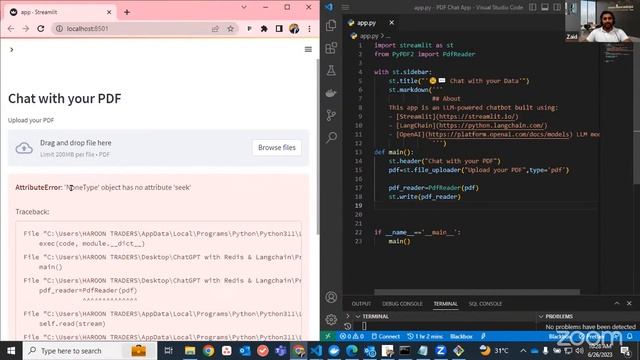 Build Your Own ChatGPT with Redis & LangChain |  Custom Knowledge ChatGPT Clone | LangChain Tutoria