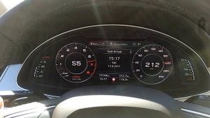 Audi Q7 2.0 TFSI with RaceChip, slight uphill 0-244 km/h Test