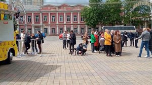 В Майкопе снимают передачу "Повара на Колесах".