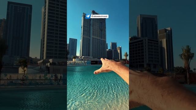 Настоящий РАЙСКИЙ УГОЛОК в Дубае ! Dubai Creek Beach СОБСТВЕННЫЙ ПЛЯЖ с голубой лагуной | Дубай 202