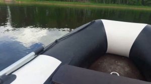 Ветерок 8, Марлин 330, выход на глиссер. Озеро Балахановское
