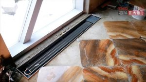 Отопление частного дома. Обзор объекта с напольными радиаторами.