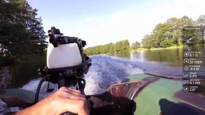 suzuki DF4-6 покатушки  тест скорости